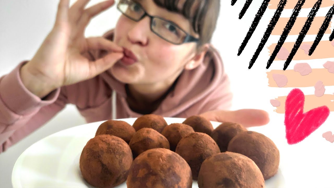 Leckere Nougat-Marzipan-Kugeln 🍫 vegan & einfach