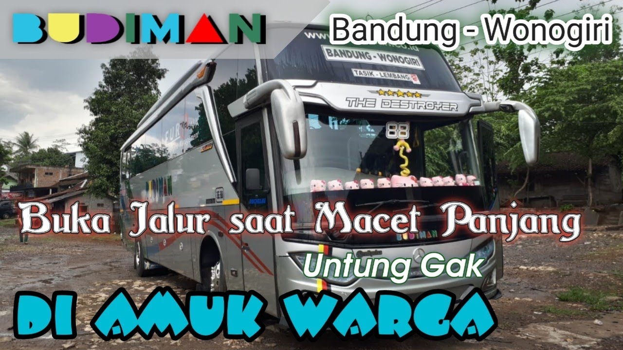 Buka Jalur ala Selatan Is Good || Bus Budiman 3E88 Destroyer