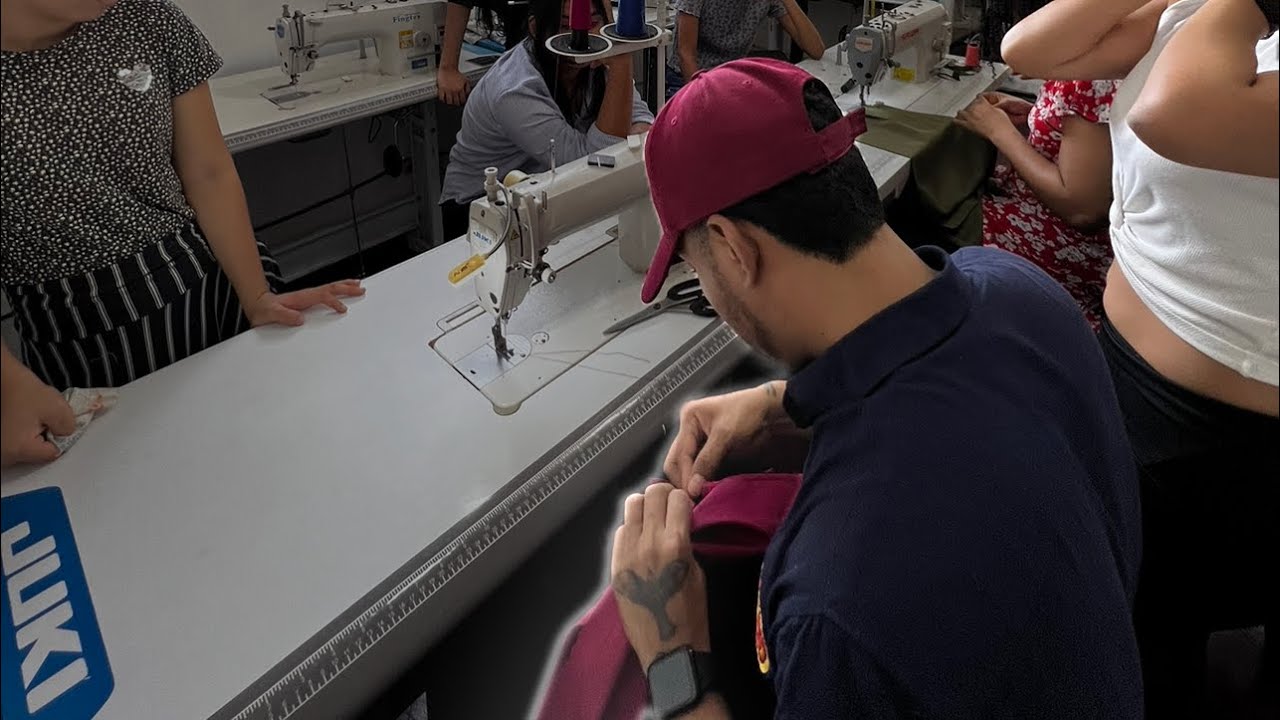 Clases de costura pegada de cartera tipo polo 👕 patronaje GW  by Jorge Ayala