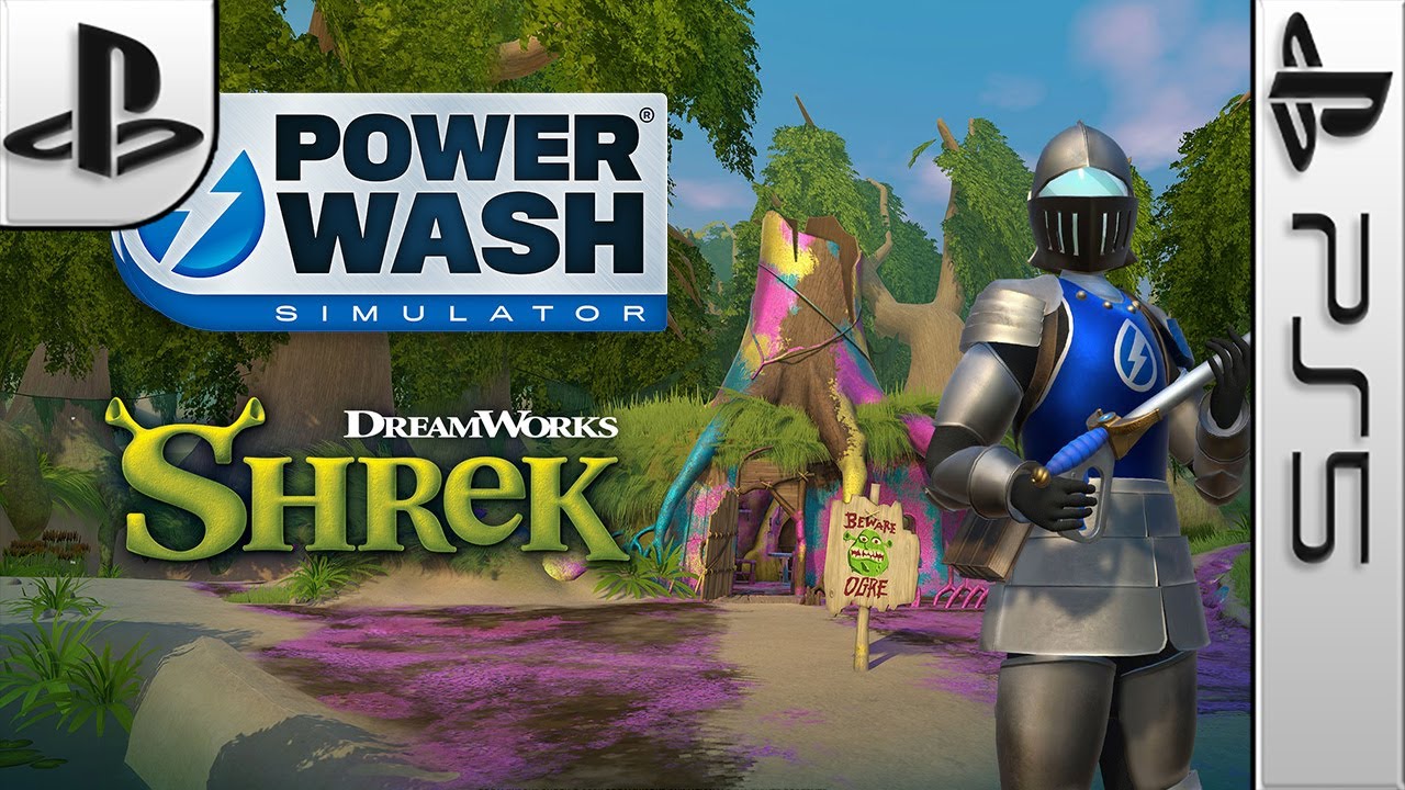 Longplay of PowerWash Simulator - Shrek (DLC)