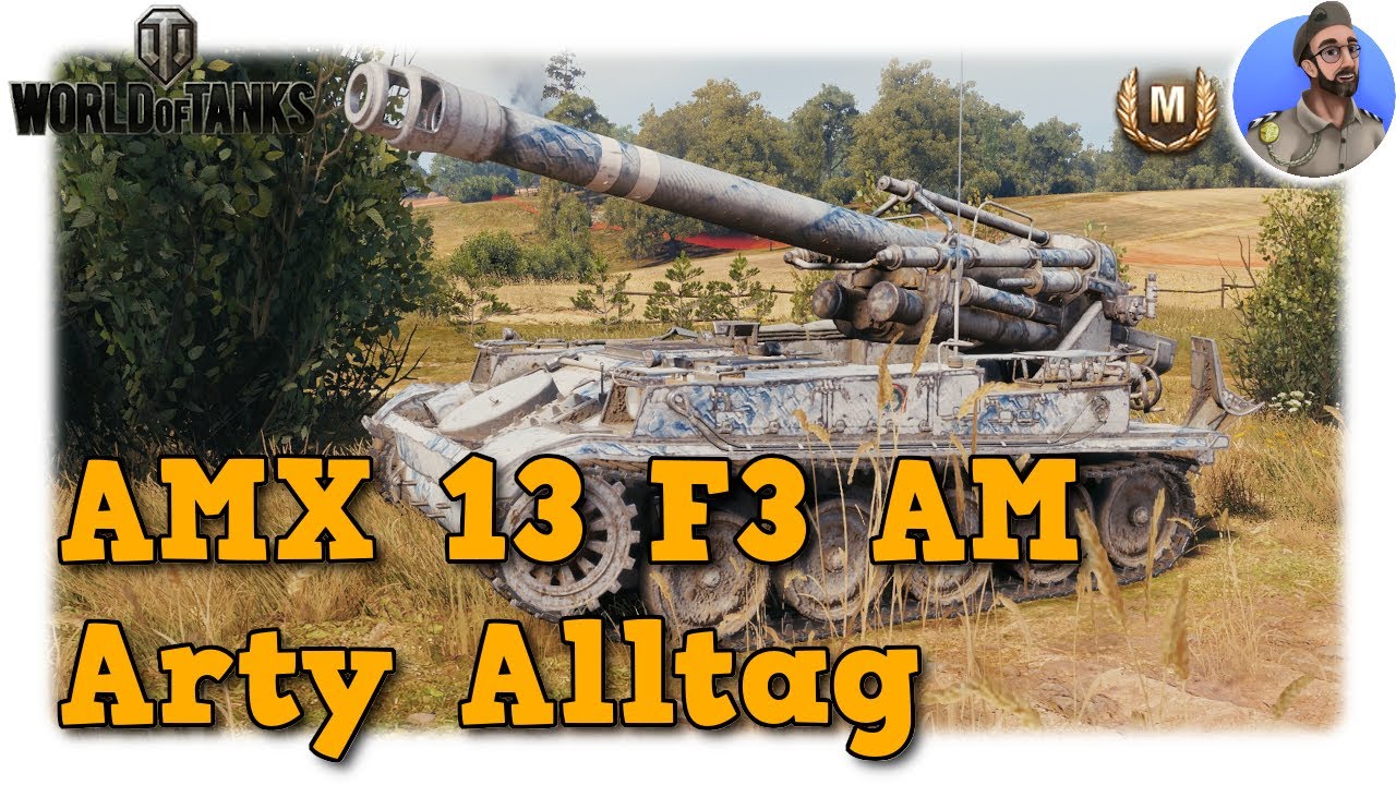 World of Tanks - AMX 13 F3 AM - Arty Alltag auf Tier 6