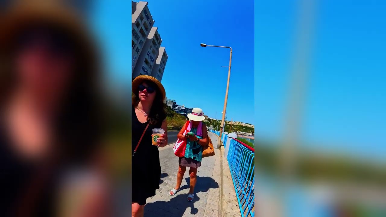 Shopping around St Julian's Bay