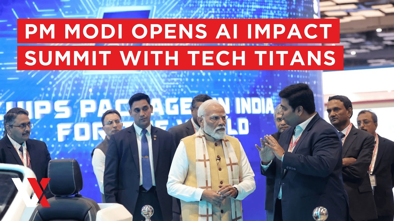 LIVE | PM Modi Launches Fourth AI Impact Summit With Tech CEOs & President Macron | VERTEX