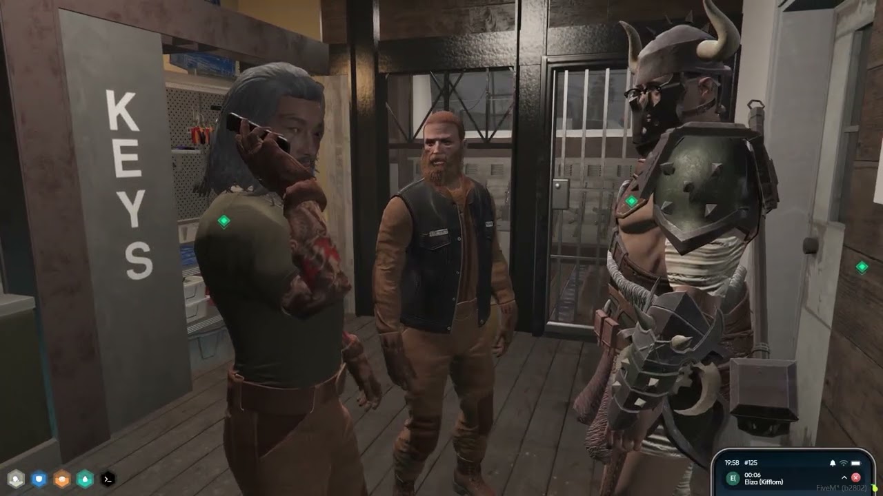 Реакция Лэнга на смерть сэра Гарри Брауна и доспехов берсерка Бьорна | Nopixel 4.0