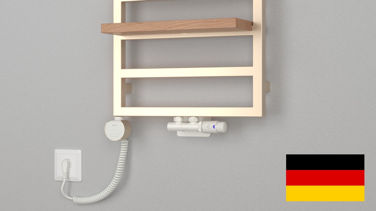 Wie installiert man eine Heizpatrone Terma VEO Smart