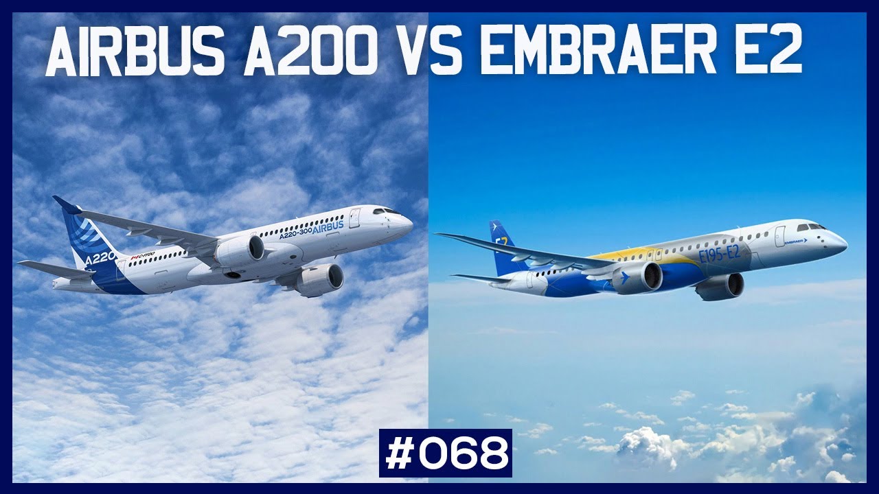 EMBRAER 195-E2 ou A220? Qual é o melhor!