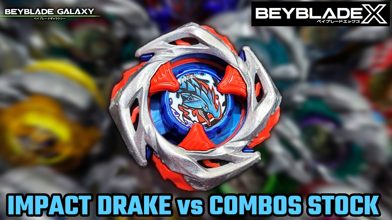 IMPACT DRAKE 9-60LR vs COMBOS STOCK [Beyblade X ベイブレードX]