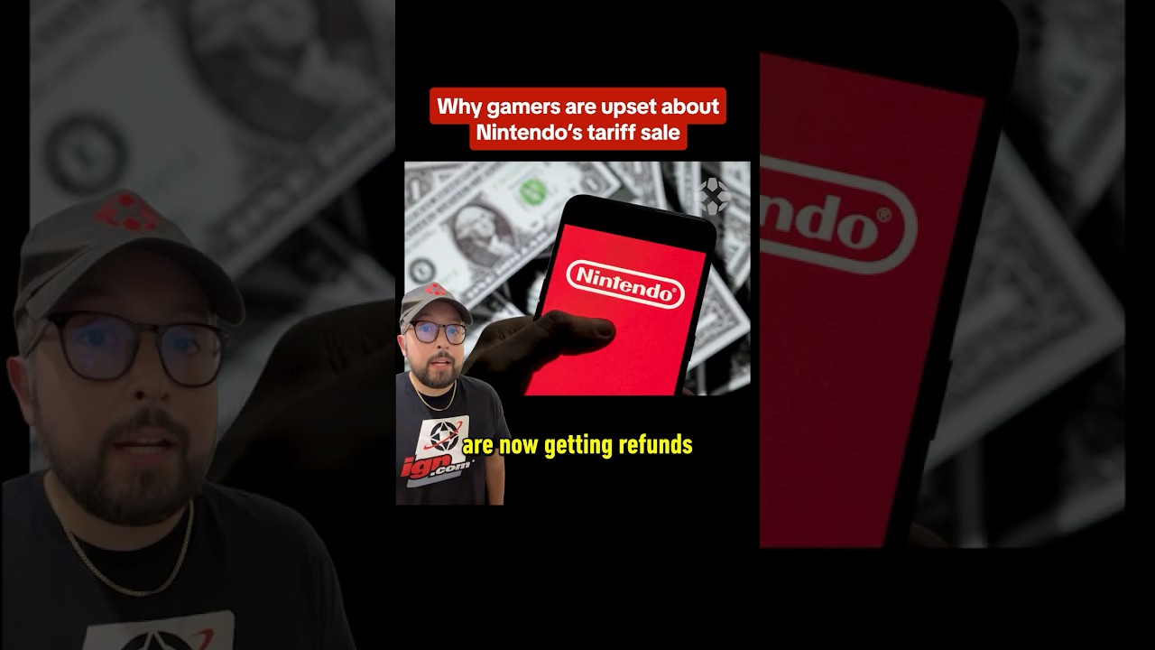 Nintendo's new sale is funded in part by tariff-related refunds, and some gamers are upset by it.