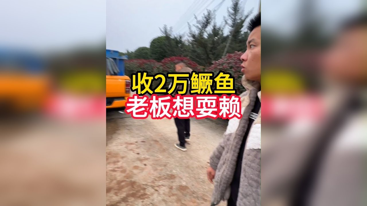 收2万鳜鱼，老板耍赖！