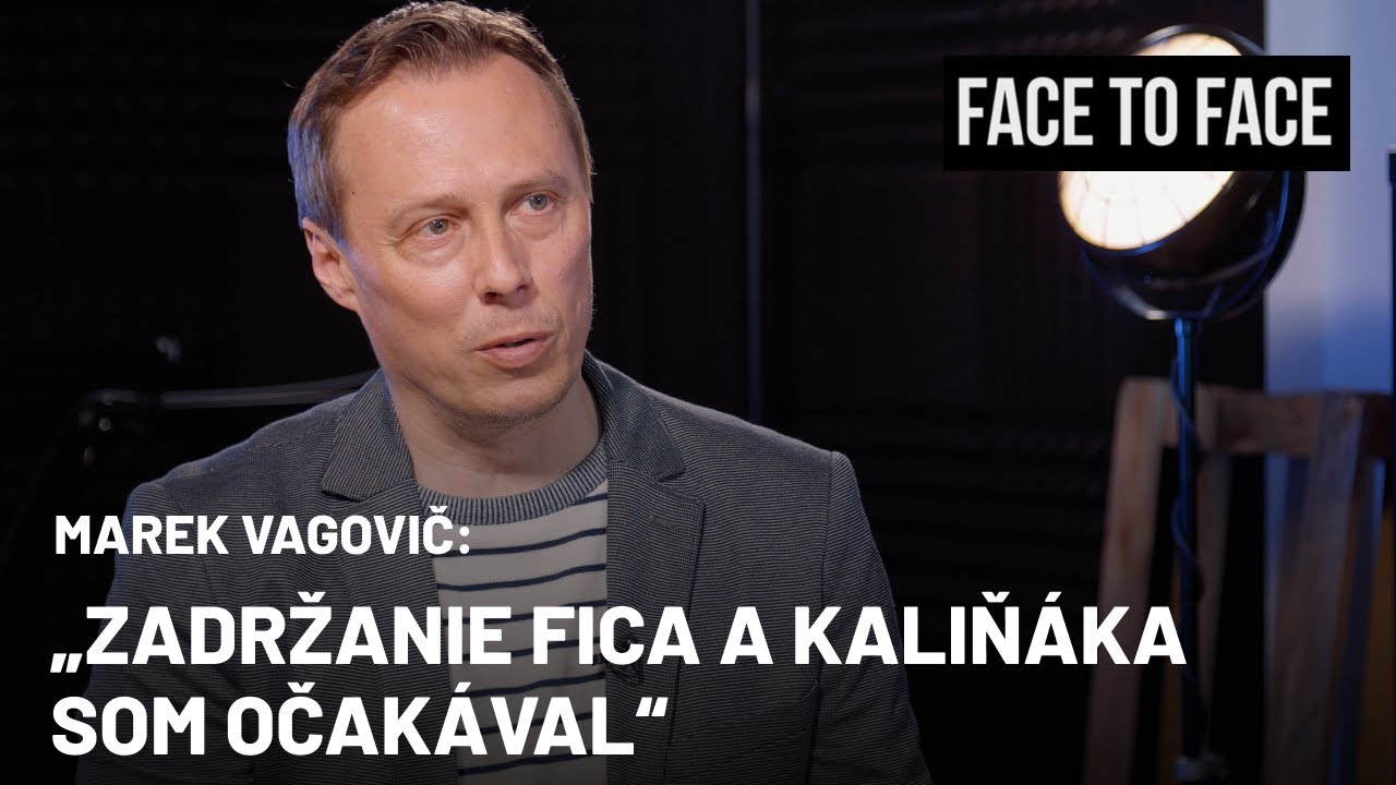 Marek Vagovič: Kaliňák to má nahnuté viac ako Fico (Face to Face)