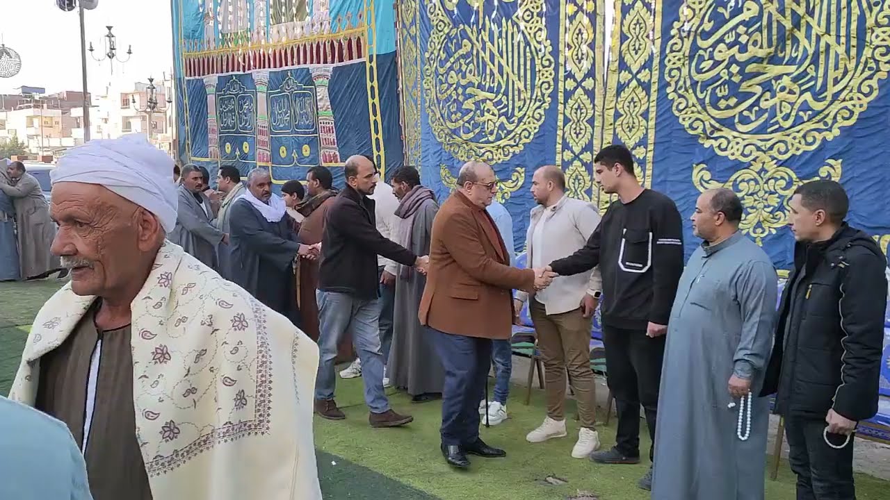 القارئ الشيخ محمد الامام حسين ربع العصر عزاء المرحوم محمد ابراهيم الباز باولاد صقر 18=12=2025