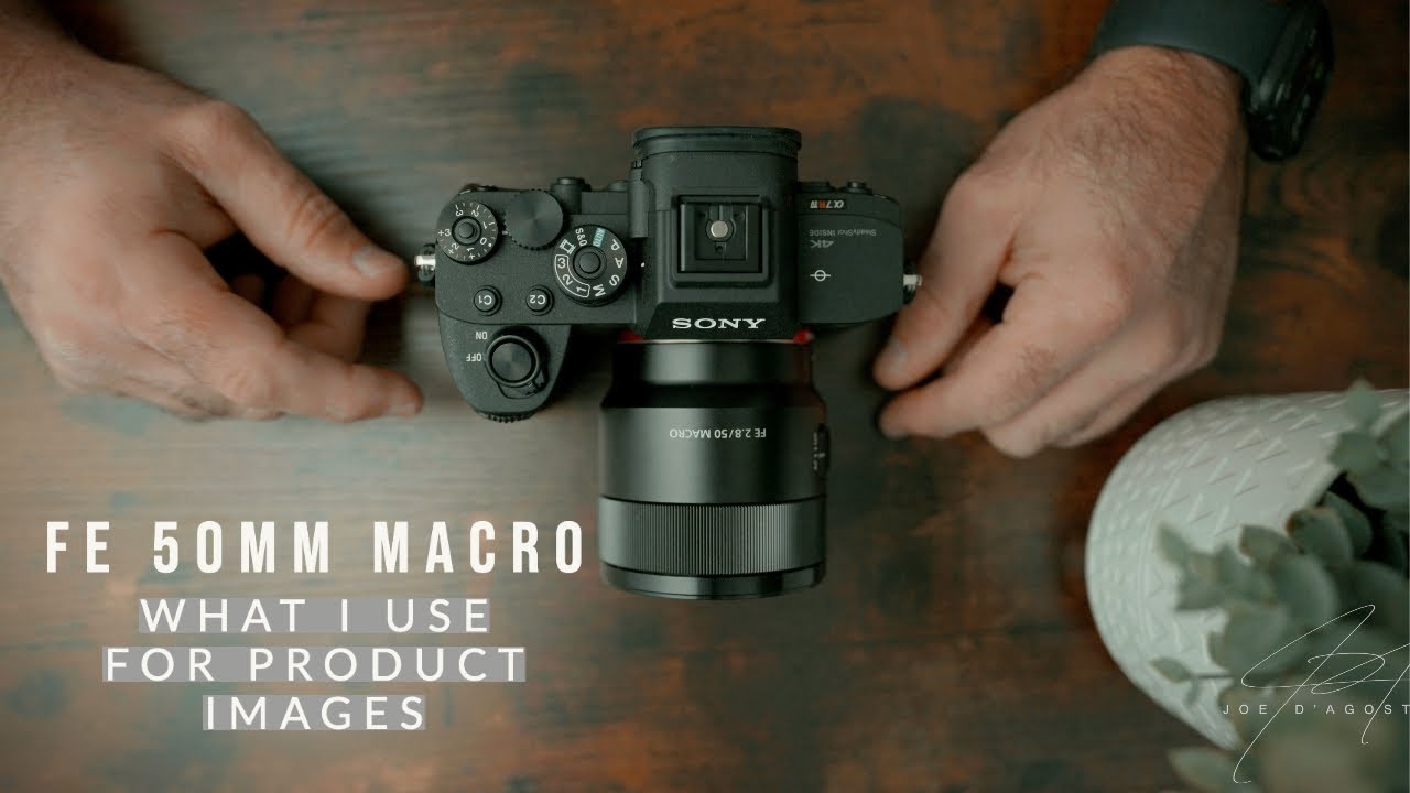 SONY FE 50mm Macro & Sony A7RIV Product Photography