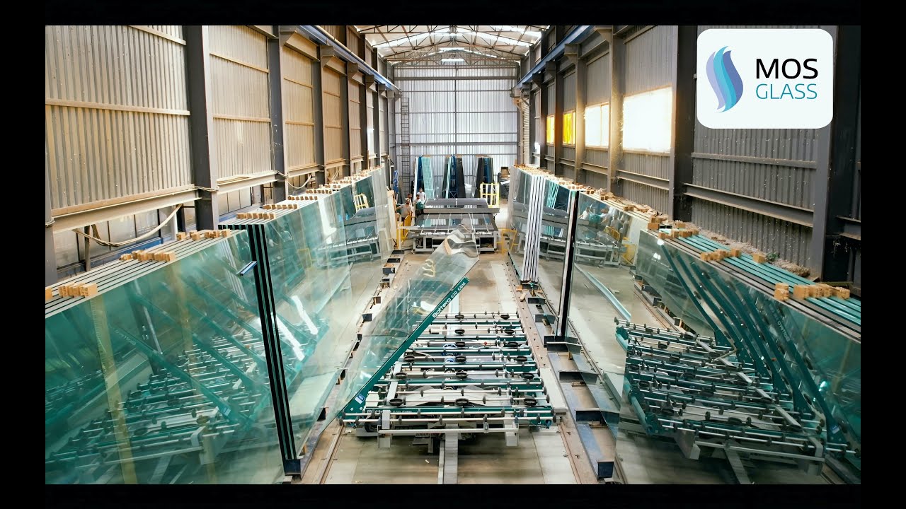 MOS GLASS - Drone Factory Tour 4K