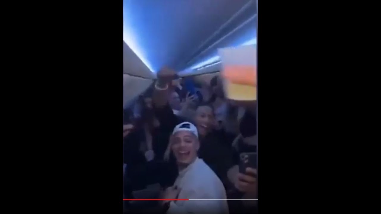 MONTREAL'S WILD FLIGHT PARTY TO CANCUN FULL LENGTH VIDEO WITH AUDIO 2022