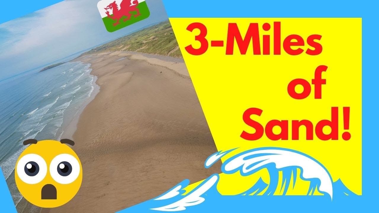 This WELSH 3-Mile Sandy Beach PERFECT For Those Who Enjoy WALKING The Coast! Rhossili Bay | Gower