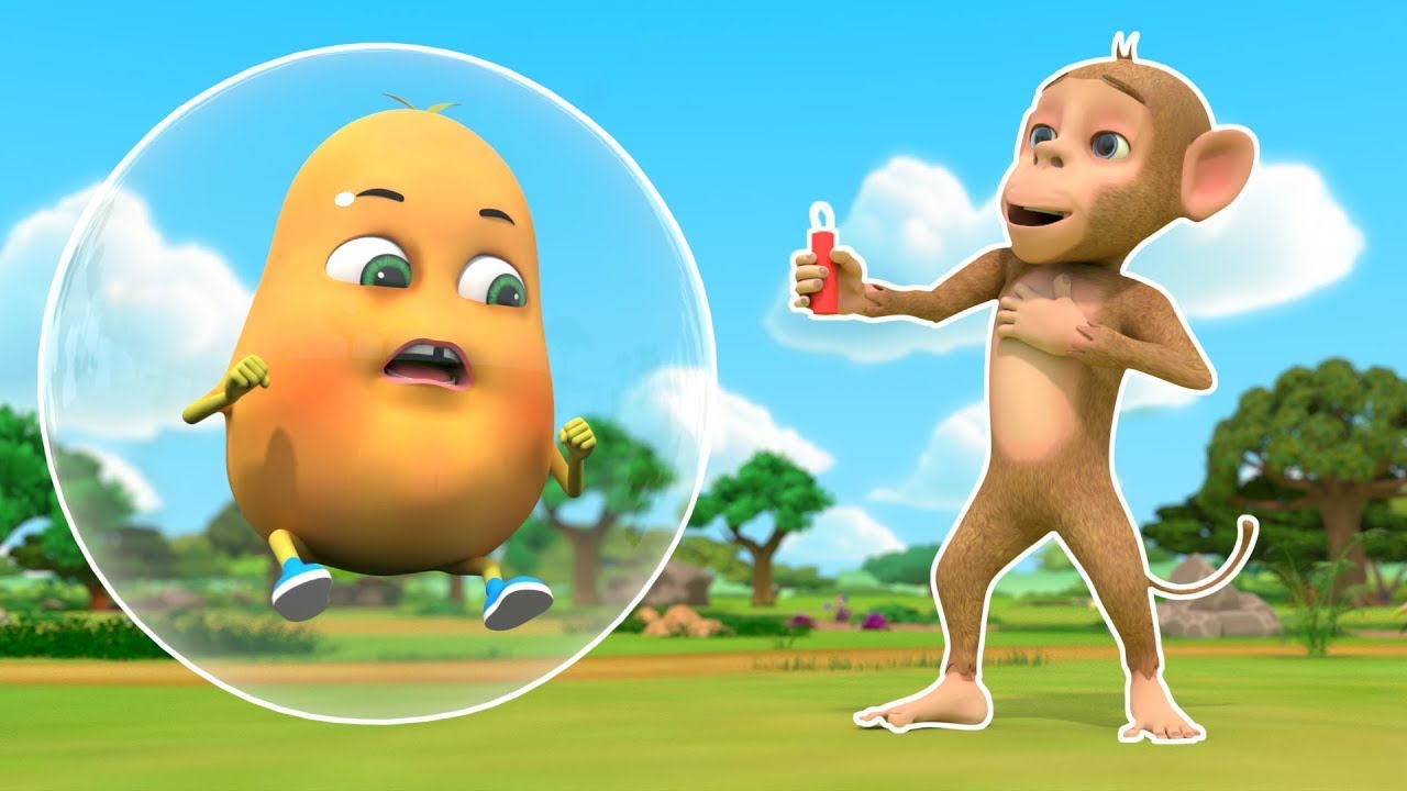 Aloo Kachaloo Aur Behna | आलू कचालू | Hindi Rhymes For Kids