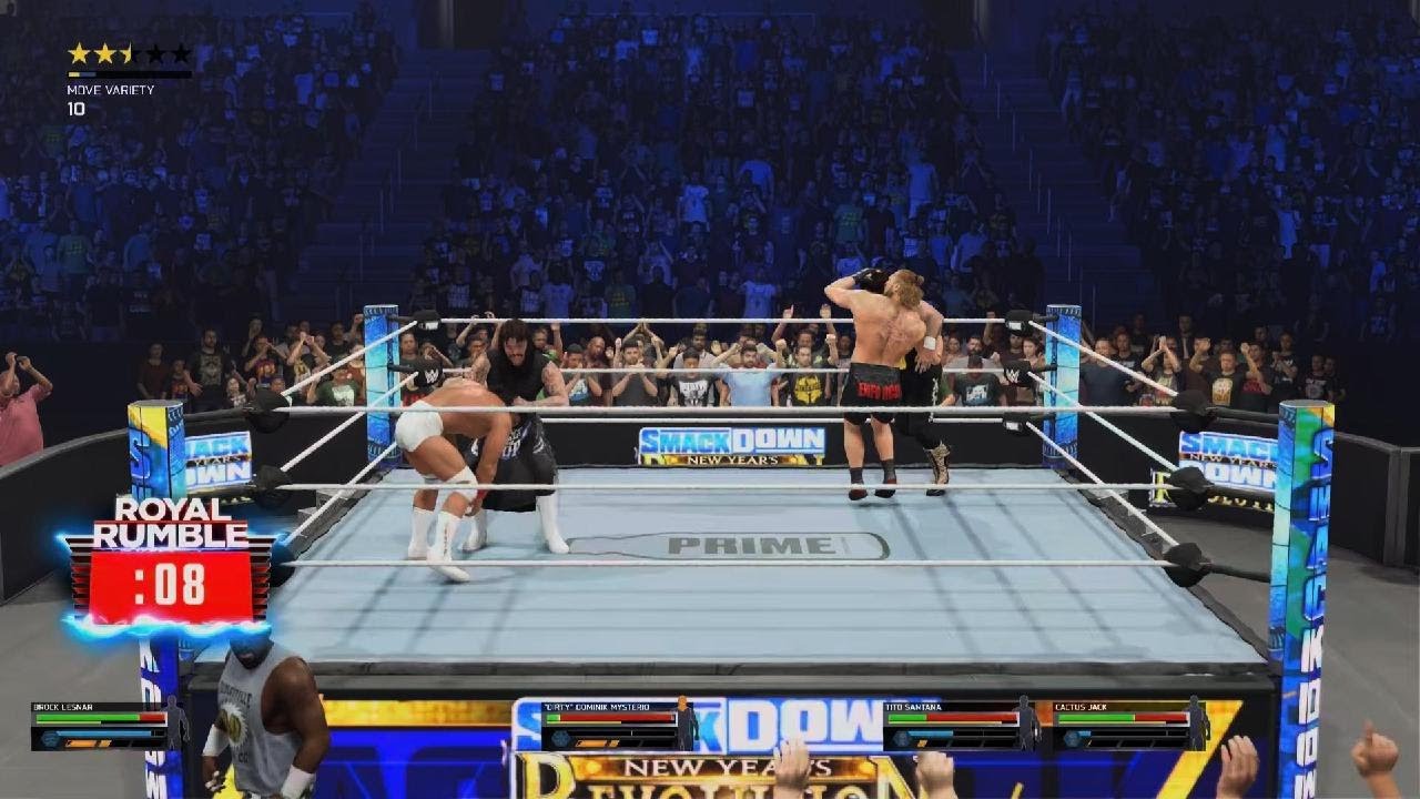 WWE 2K25_Brock Lesnar ￼ Royal Rumble 30