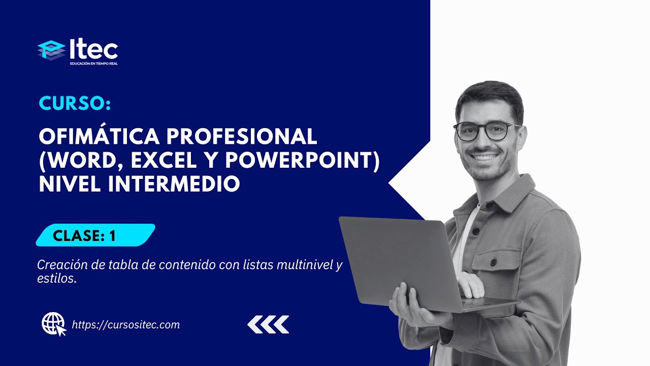 CLASE 01 - OFIMÁTICA PROFESIONAL  - NIVEL INTERMEDIO