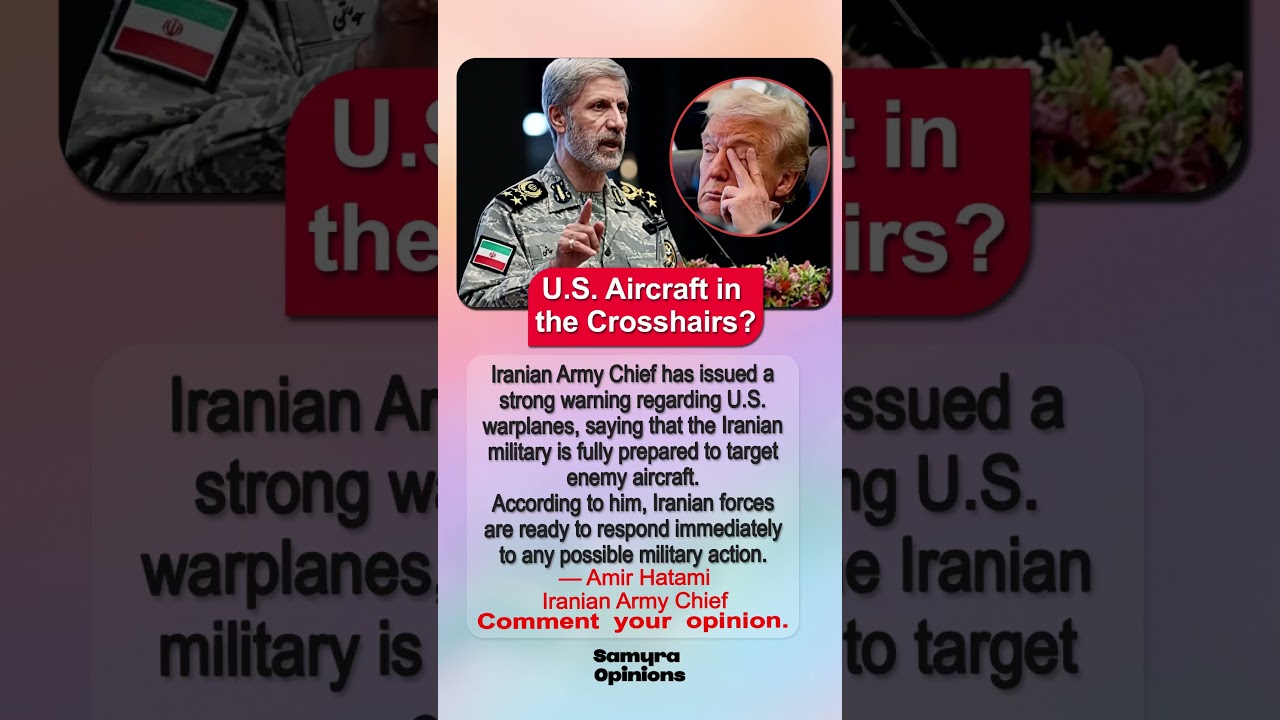 Iran Warns of Immediate Military Response #geopolitics