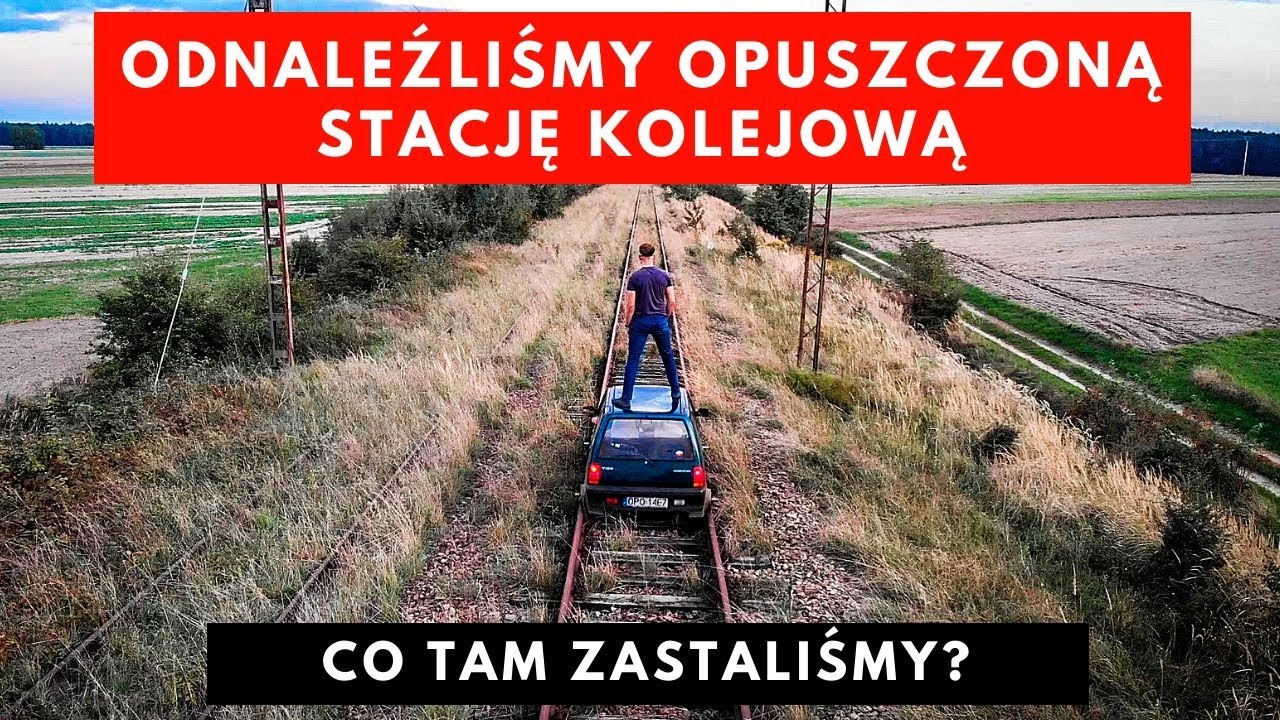Odnaleźliśmy opuszczoną stację kolejową I Najtańszy pociąg świata zrobiony z Daewoo Tico