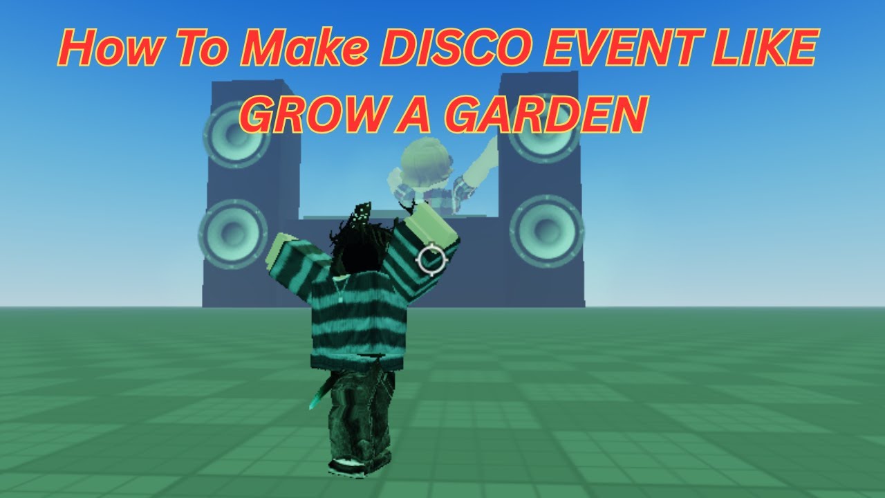 Disco Admin Command Event like grow a garden [FREE] ROBLOX STUDIO