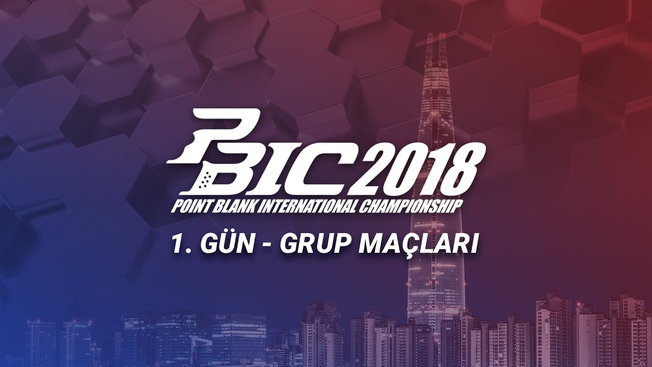 PBIC2018 - Seul / Kore Cumhuriyeti - 1. Gün Grup Maçları