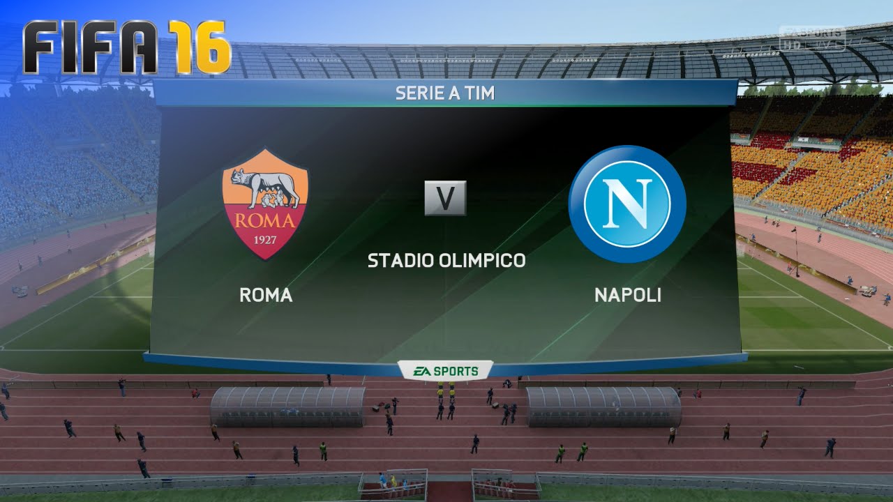 FIFA 16 - AS Roma vs. Napoli @ Stadio Olimpico