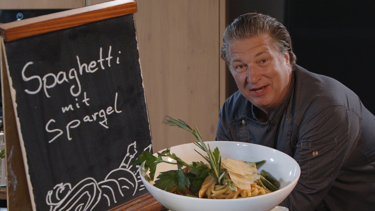 Spaghetti mit Spargel - Zwei Klassiker treffen aufeinander | Das schnelle Gericht