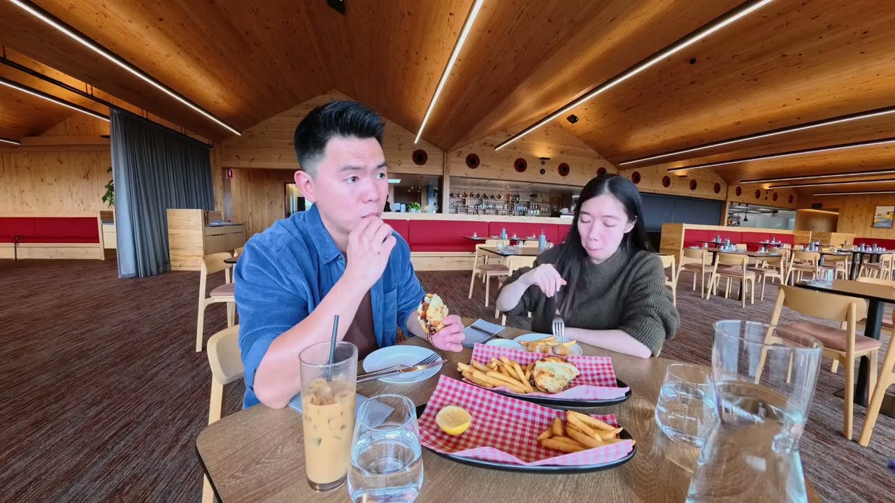 Tasmania travel vlog! Having brunch and cherry farm visit at Iron Creek Bay.