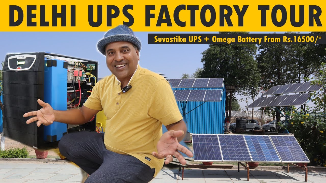 🔥Delhi-இல் பிரம்மாண்ட🔥⚡️Solar Ups✅Factory || Suvastika || Sakalakala Tv || Arunai Sundar ||