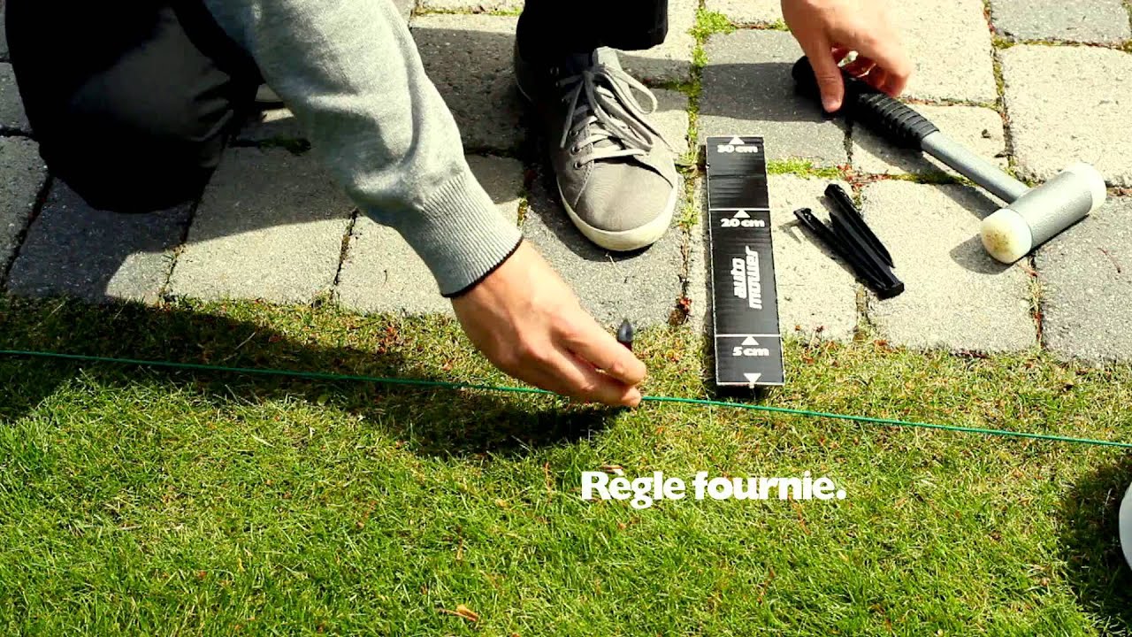 Etape 2 - Pose du câble périphérique - Automower® robot tondeuse Husqvarna