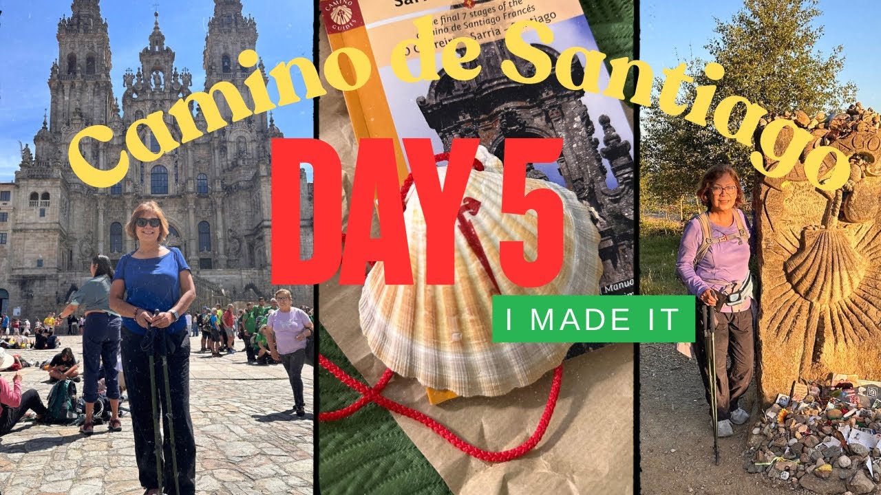 Day 5:  Camino de Santiago: O'Pedruozo to Santiago!
