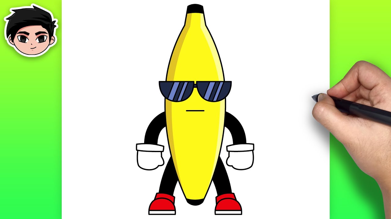How to Draw Banana Guy from Stumble Guys | Easy Step-by-Step