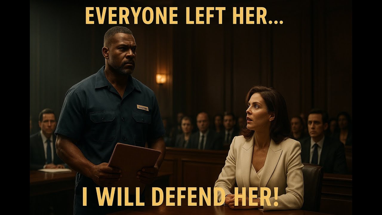 I WILL DEFEND HER! — Hero Janitor Black Single Dad Who Saved Billionaire After Her Lawyer Abandoned