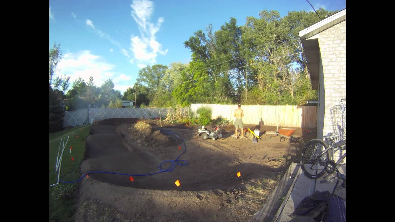 Backyard Pump Track