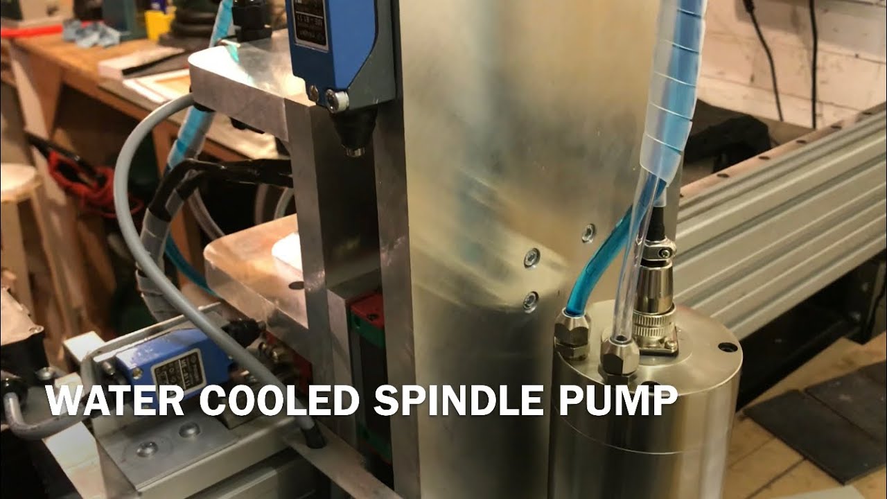 CNC BUILD 2.2kW spindle Water pump