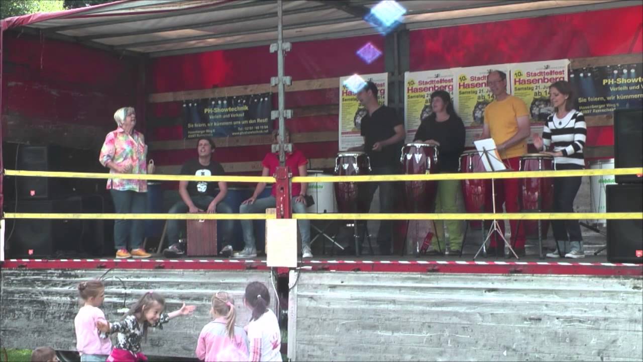Los Lennepos auf dem Stadtteilfest Hasenberg