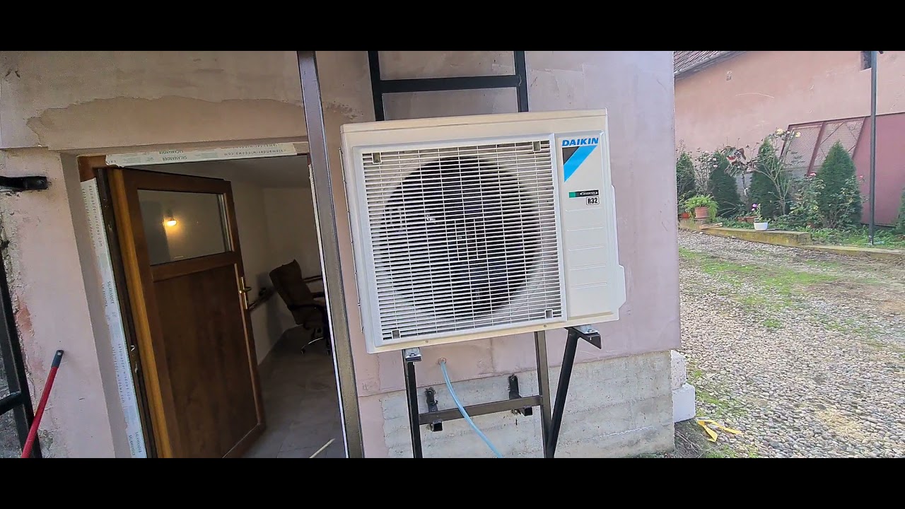 Pompa da caldura Daikin 8 kw Radiatoare 120 mp Gurahont Arad . Ciupirom instal 0769289016