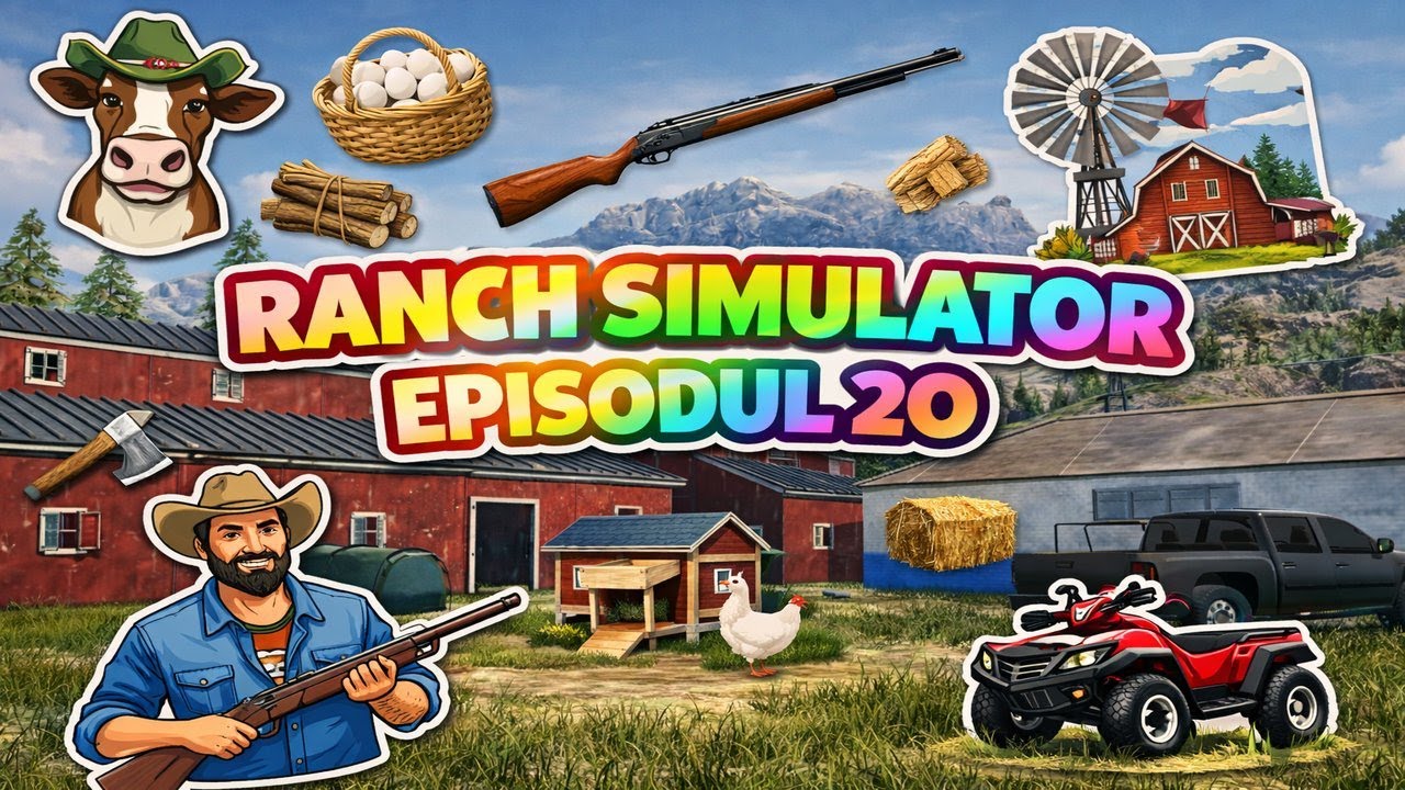 AM CONSTRUIT 2 GRAJDURI ȘI AM ÎNVĂȚAT SĂ FAC CÂRNAȚI! 🔥 | Ranch Simulator #20