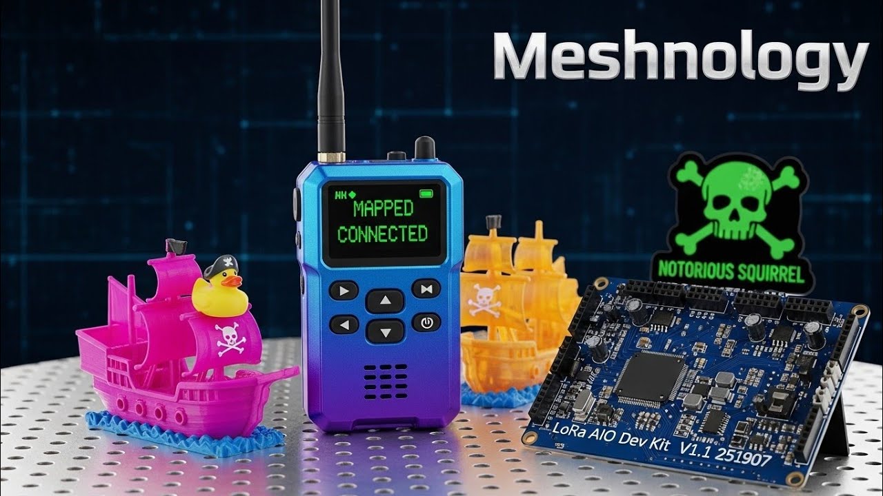 Распаковка Meshnology W10 и N35 v4 — этот полуночно-фиолетовый цвет!