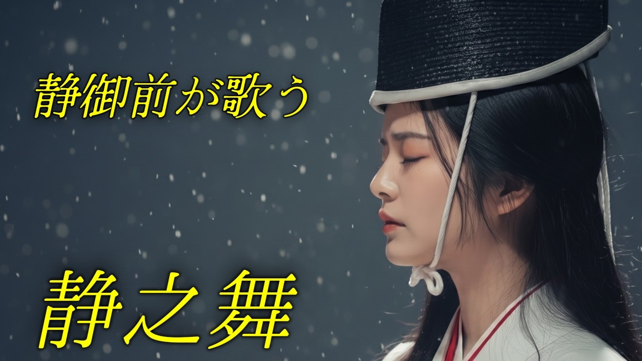 [AI] 静御前が歌う[静之舞]　【パワーバラード】