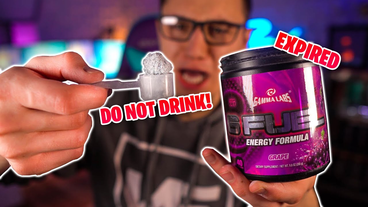 DO NOT DRINK G-FUEL If It Looks Like This! - How Long Does G-FUEL Last?