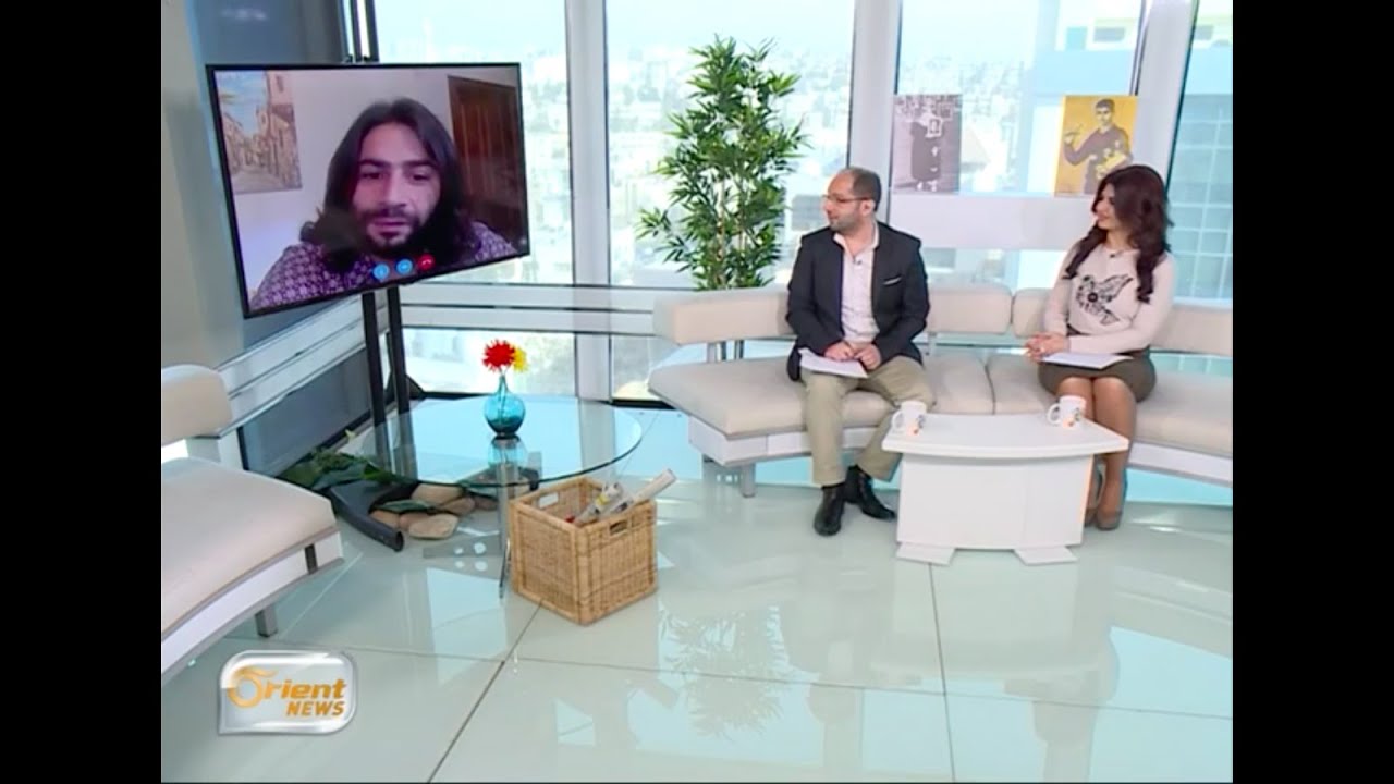 Interview with Ayman Bitar. Orient tv