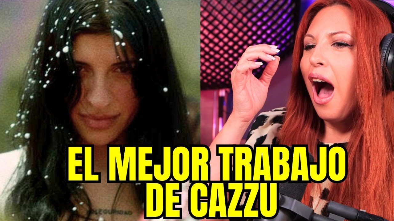 CAZZU se ABRE en CANAL con Me toc&oacute; PERDER | Vocal Coach Reaction & analysis