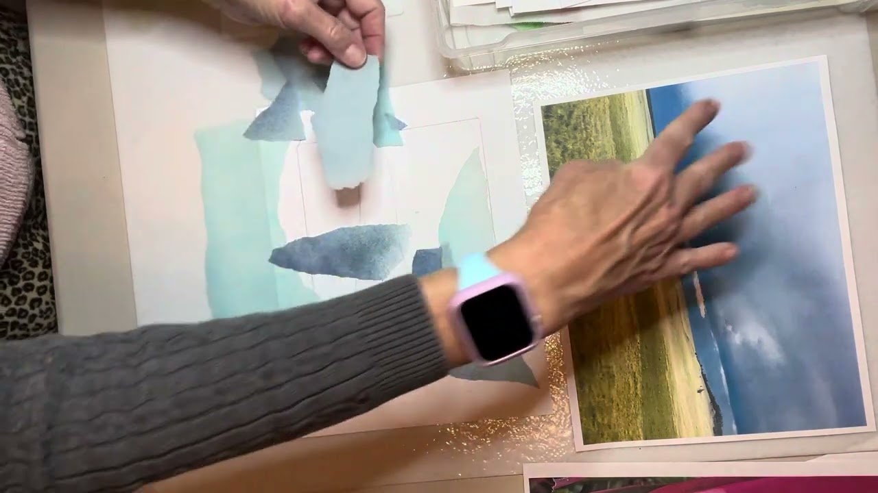 Arranging wafers and creating images one