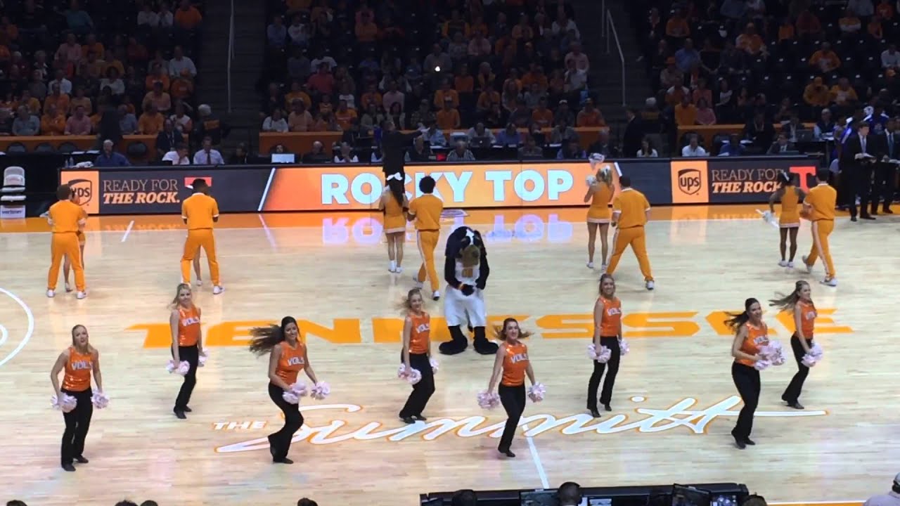 University of Tennessee Cheerleaders and Dance Team
