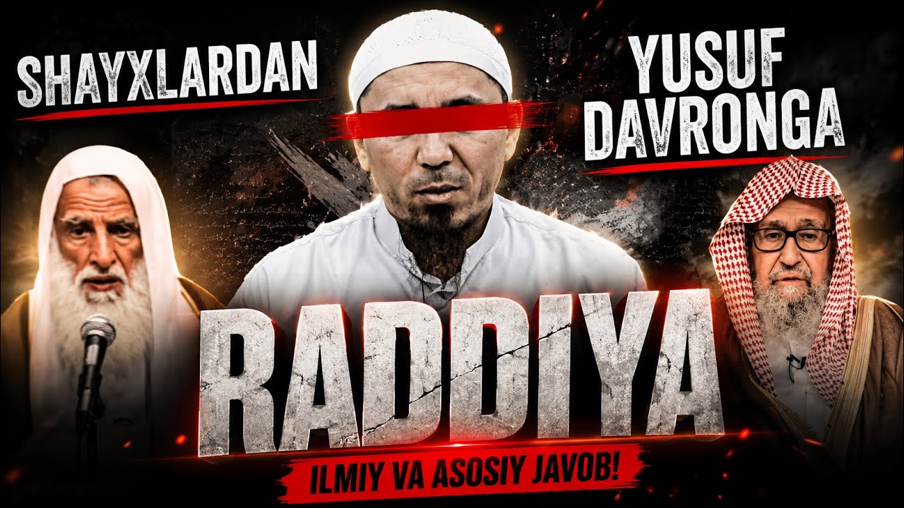 Yusuf Davronga Shayxlaridan Raddiya 8-Qism  | Yusuf Davronning Shubxalariga Raddiya