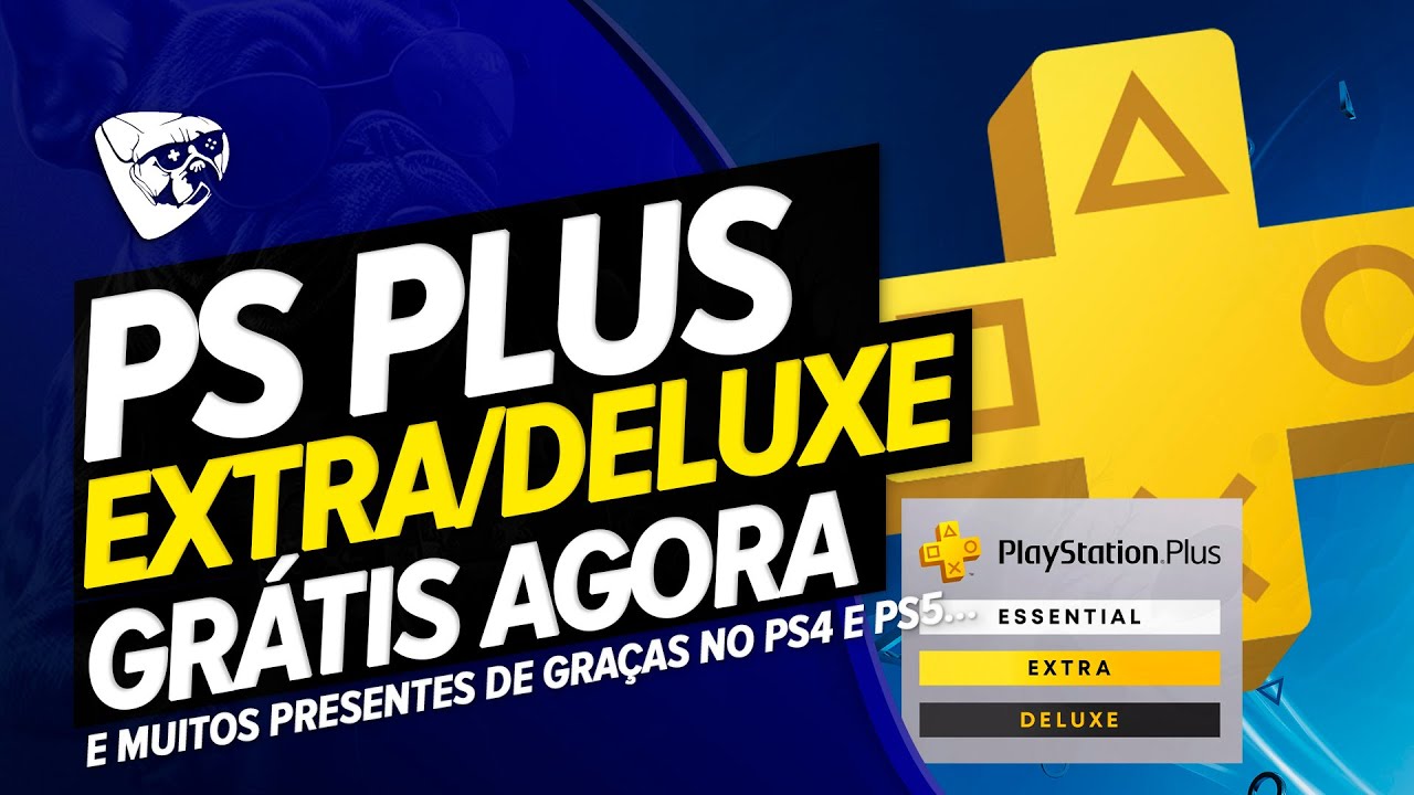PS PLUS DELUXE GR&Aacute;TIS De VERDADE No PLAYSTATION! DESCONTOS, PRESENTES e C&Oacute;DIGOS GR&Aacute;TIS!