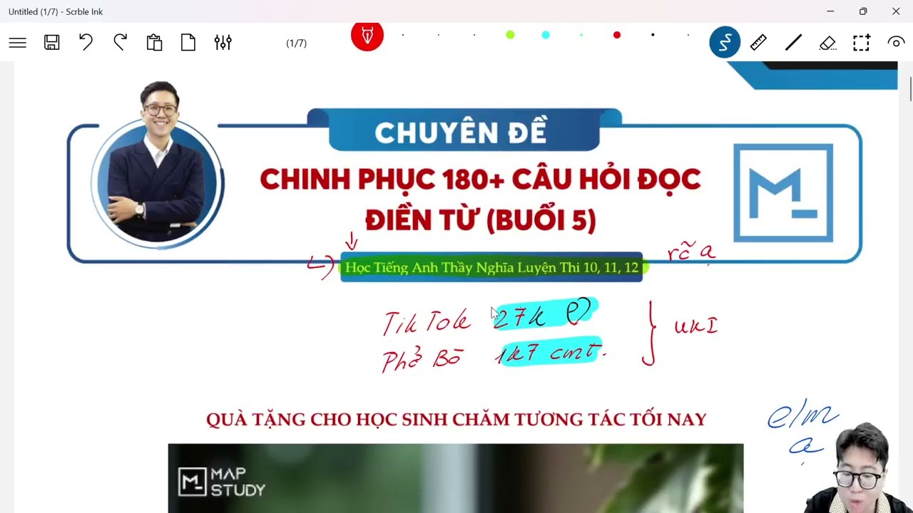 [BUỔI 5] LẤY GỐC CẤP TỐC - CHUYÊN ĐỀ: CÂU HỎI ĐỌC ĐIỀN TỪ