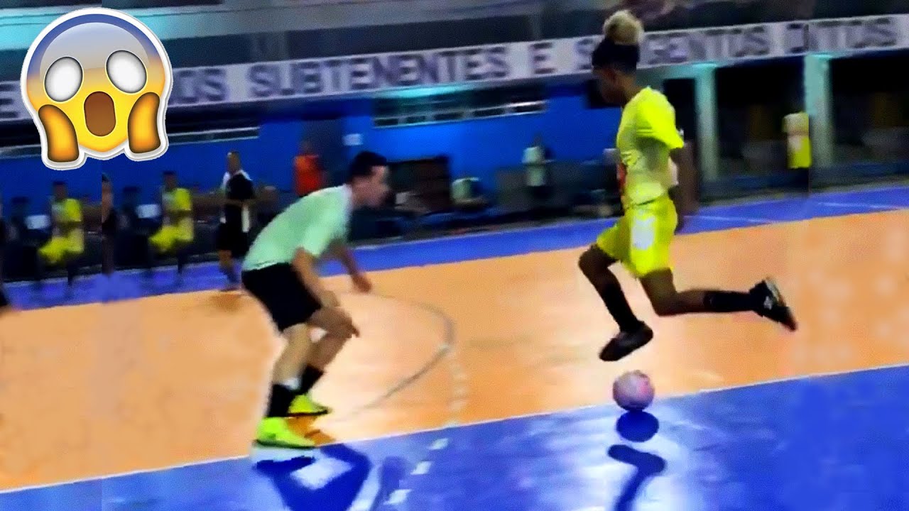O PULINHO MAIS HUMILHANTE DA HISTÓRIA DO FUTSAL 😱 (Deixou no chão)